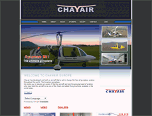 Tablet Screenshot of chayaireurope.com